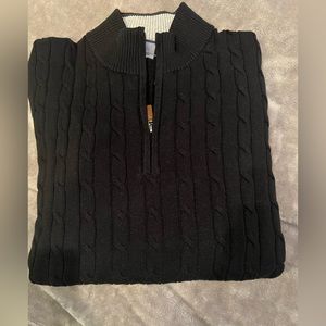 Men’s Club Room sweater, black - size  XL